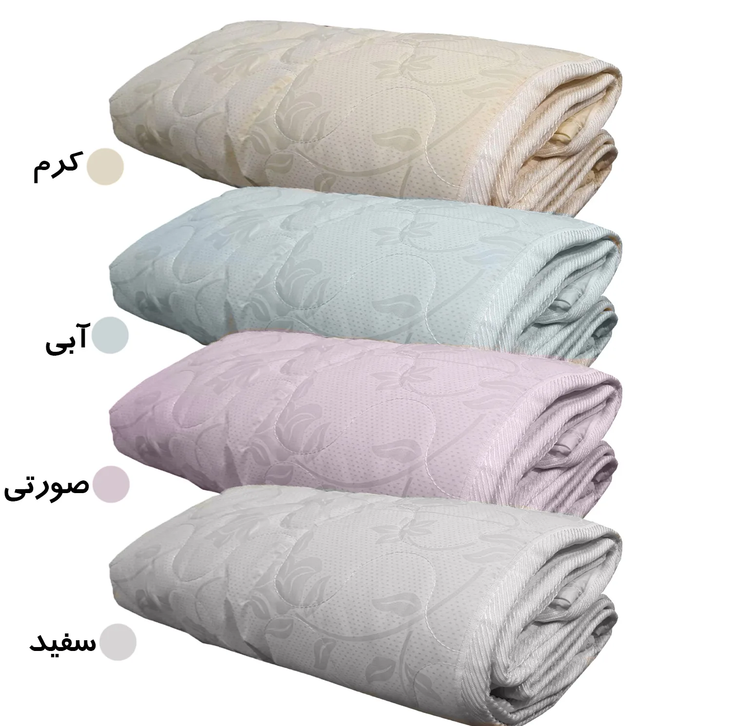 محافظ تشک سندس طرح رویال مدل S دو نفره سایز 160x200 سانتی متر