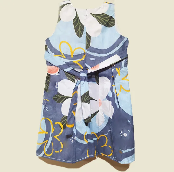 سارافون دخترانه مدل Blu.Flo کد S5
