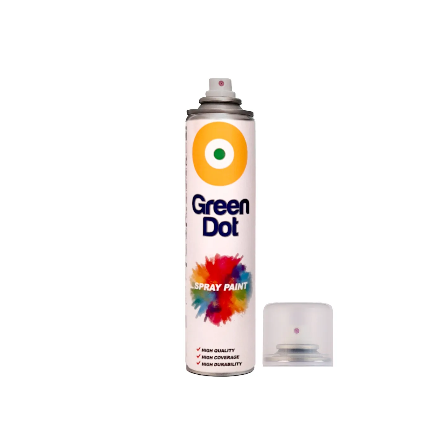 رنگ سفیدمات؛نقره ای؛مشکی براق؛قرمز آتشی؛زرد و کیلر شفاف گرین دات مدلGreen 6 حجم 1600 میلی لیتر