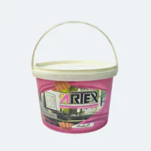 رنگ اکریلیک سفید نیمه براق صدف آرتکس مدل rc32 وزن 4 کیلوگرم