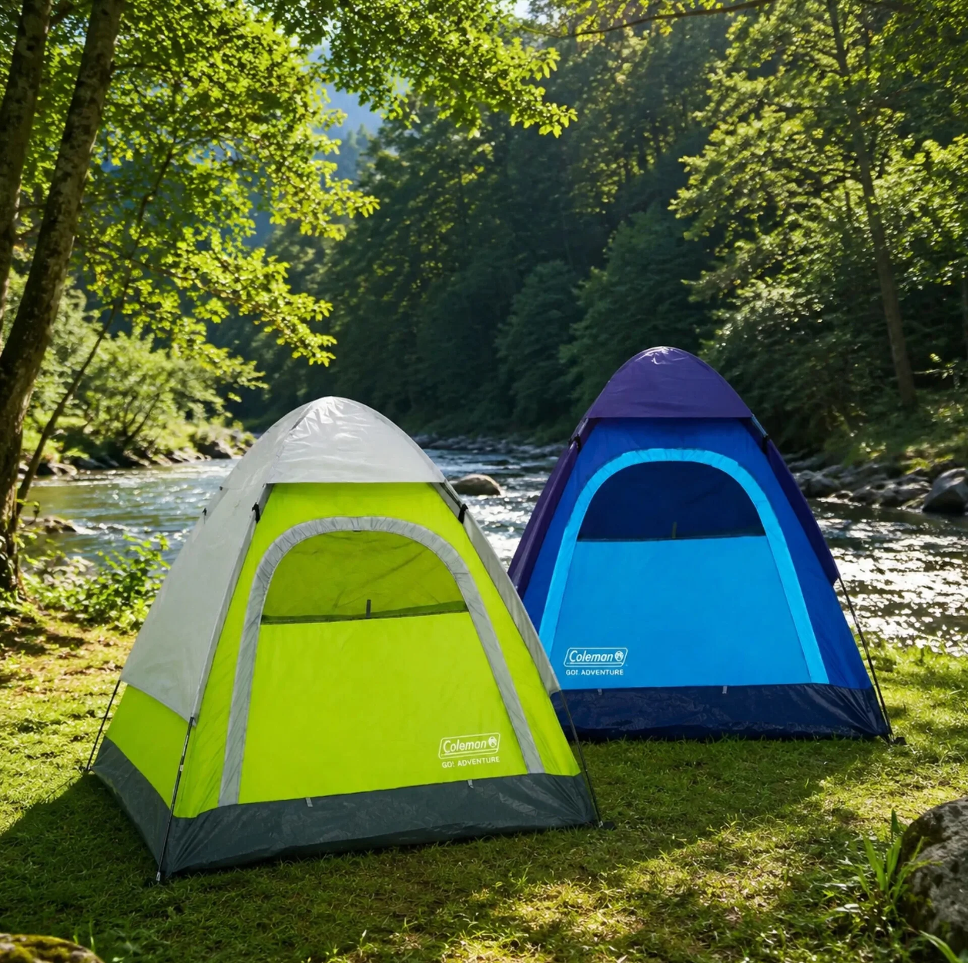 چادر کمپینگ 2 نفره کلمن مدل  Go Adventure