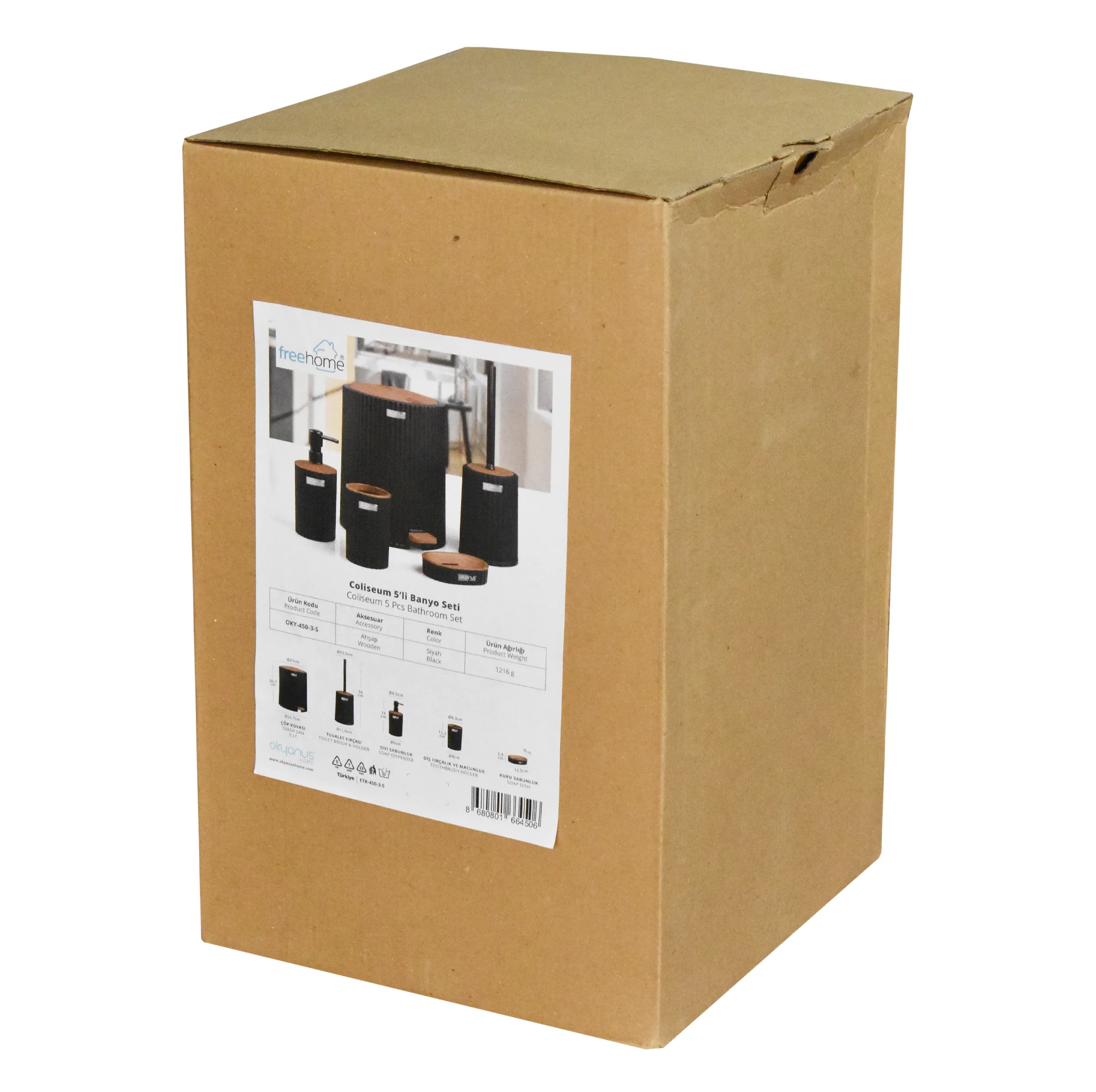 ست سرویس بهداشتی 5 تکه مدل Mb-54872