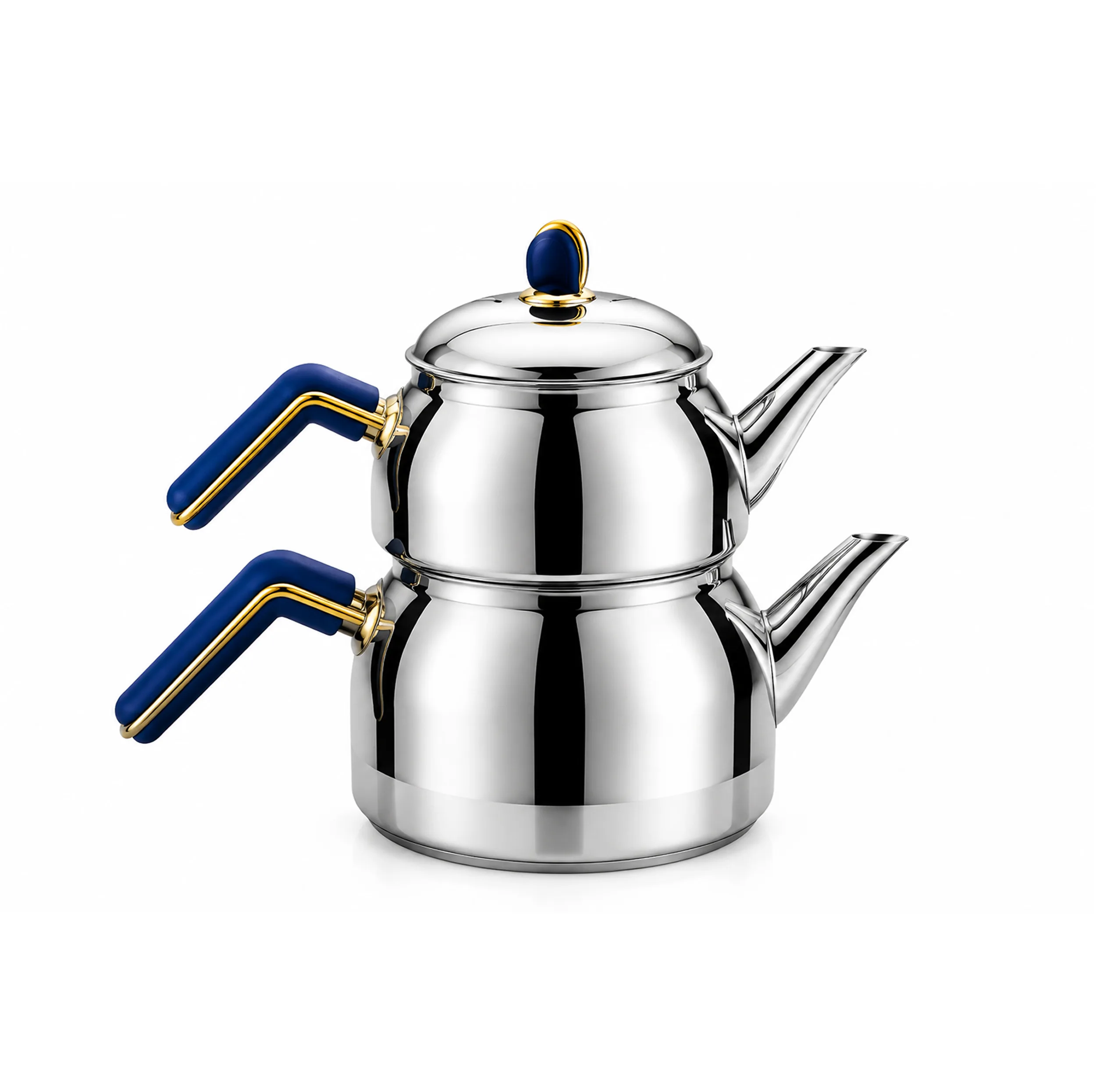 ست کتری و قوری پنگوئن هوم مدل Yakut Aile Boy گنجایش کتری 2.2 لیتر گنجایش قوری 1.5 لیتر