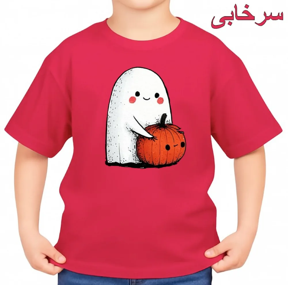 تیشرت آستین کوتاه بچگانه مدل روح کد v10