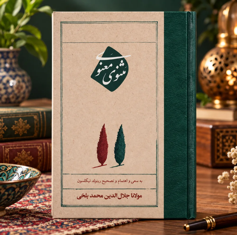 کتاب مثنوی معنوی اثر مولانا جلال الدین محمد بلخی نشر امیر کبیر