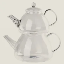 ست کتری و قوری مدل GLASS POT SET
