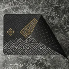 پادری مدل رویه مخمل طرح ترک کد 2258 مناسب برای فضای داخلی مجموعه دو عددی