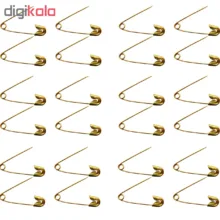 سنجاق قفلی مدل GOLD بسته 24 عددی