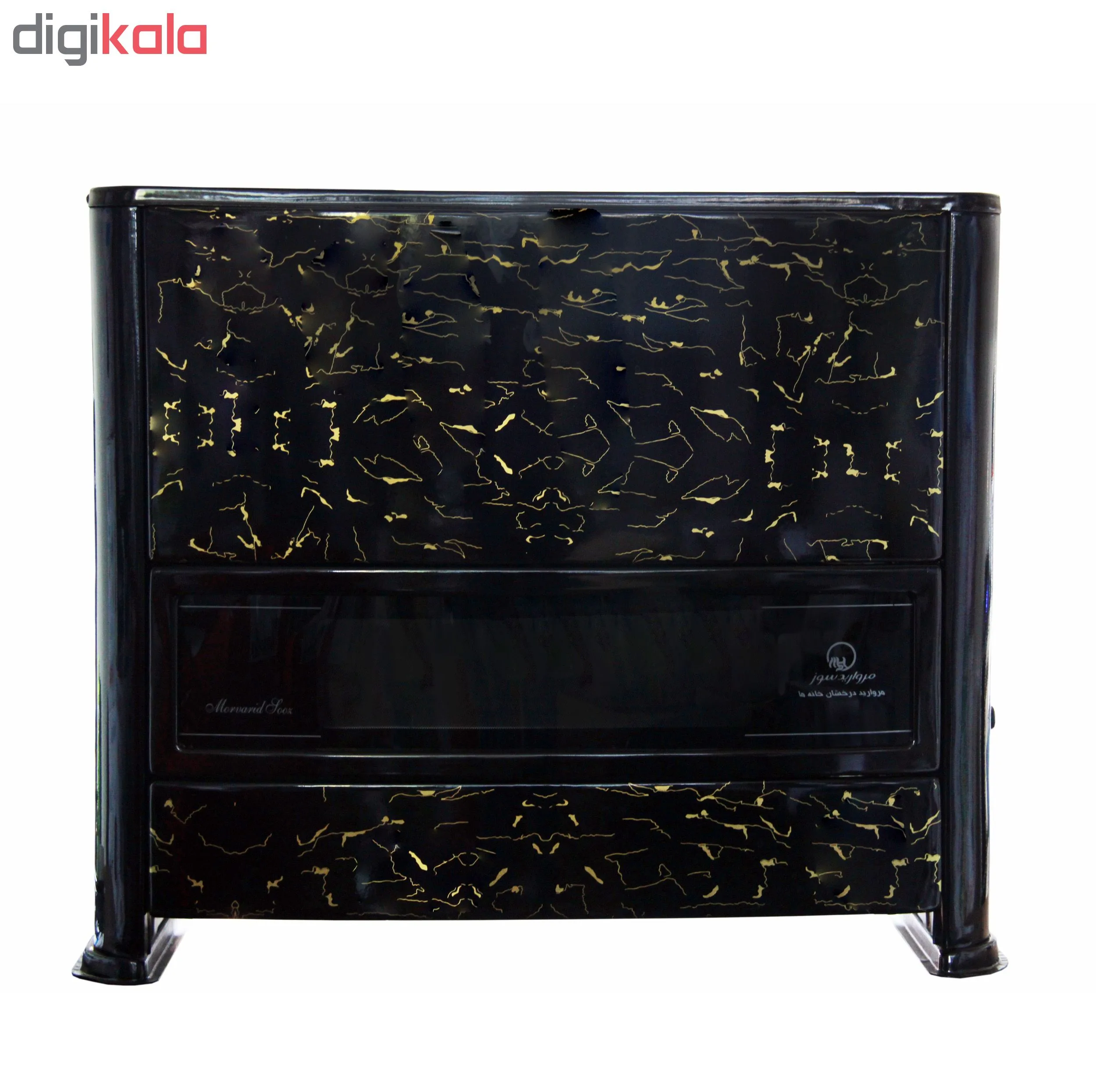 بخاری گازی مروارید سوز شرق طرح گرافیکی مدل 12000