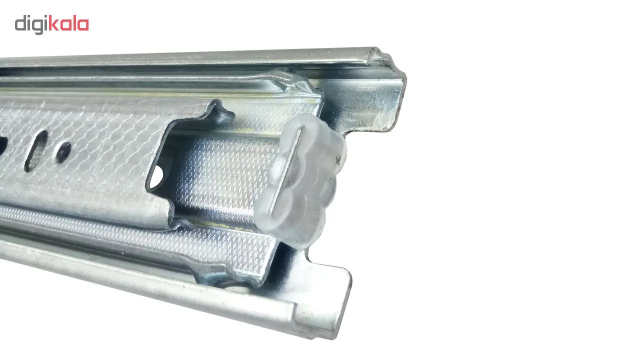ریل ساچمه ای امیت مدل R2 - 055 سایز 55 سانتی متر بسته 2 عددی