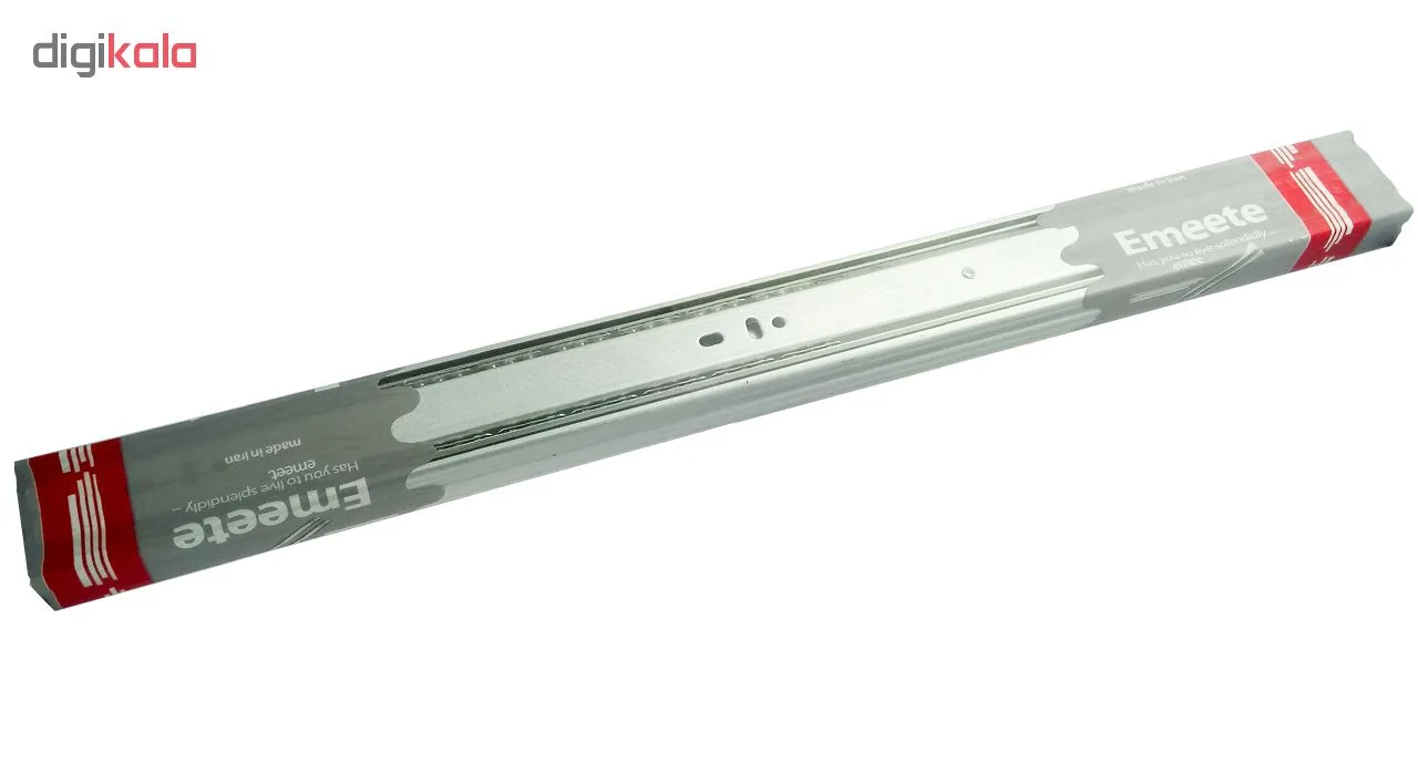 ریل ساچمه ای امیت مدل R2 - 055 سایز 55 سانتی متر بسته 2 عددی