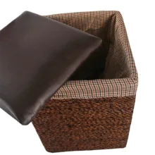 سبد رخت چرک حصیربافی کد 146085