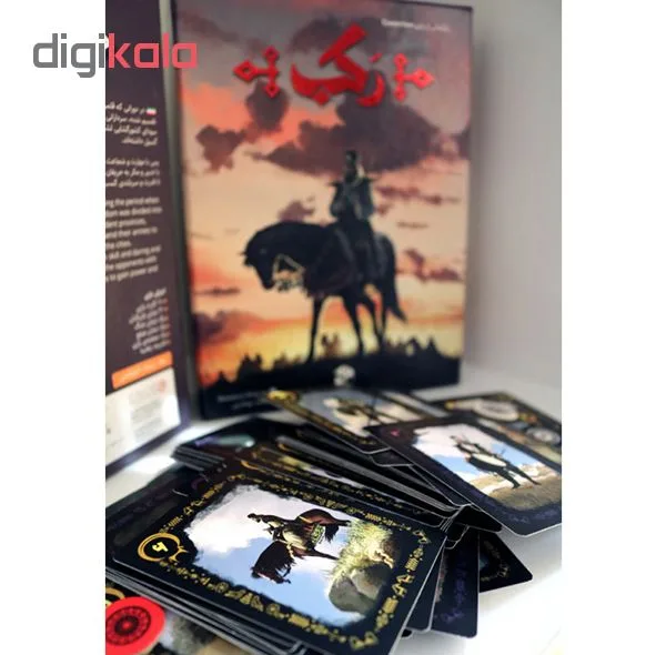 بازی فکری بردگیم رکب متفرقه مدل رقابتی با تاکتیک جمع‌آوری امتیاز و حرکت شبکه‌ای، مناسب 14 سال به بالا، 2 تا 6 نفره، درجه سختی متوسط، شامل 110 کارت مقوایی و صفحه بازی