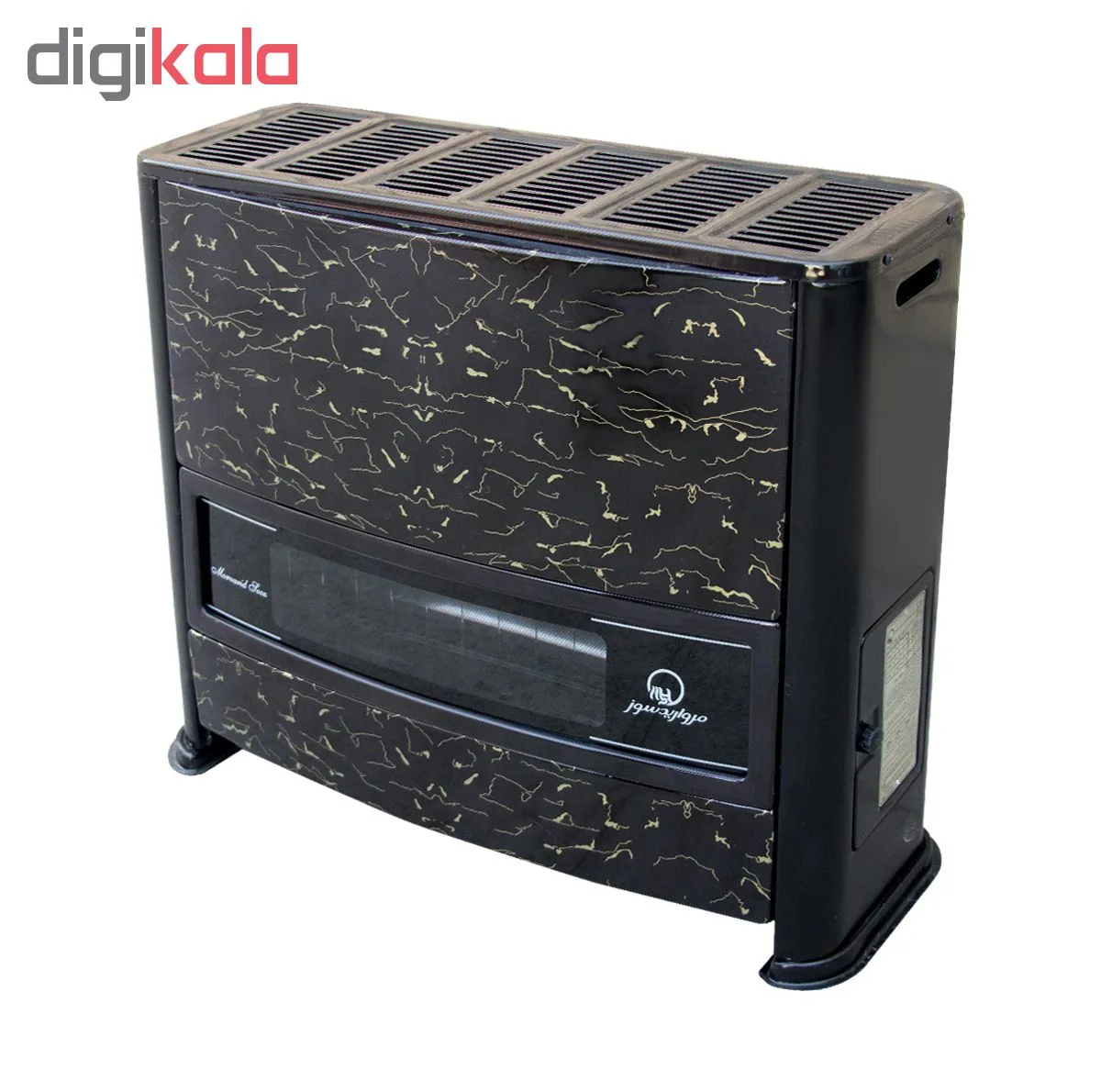 بخاری گازی مروارید سوز شرق طرح گرافیکی مدل 12000