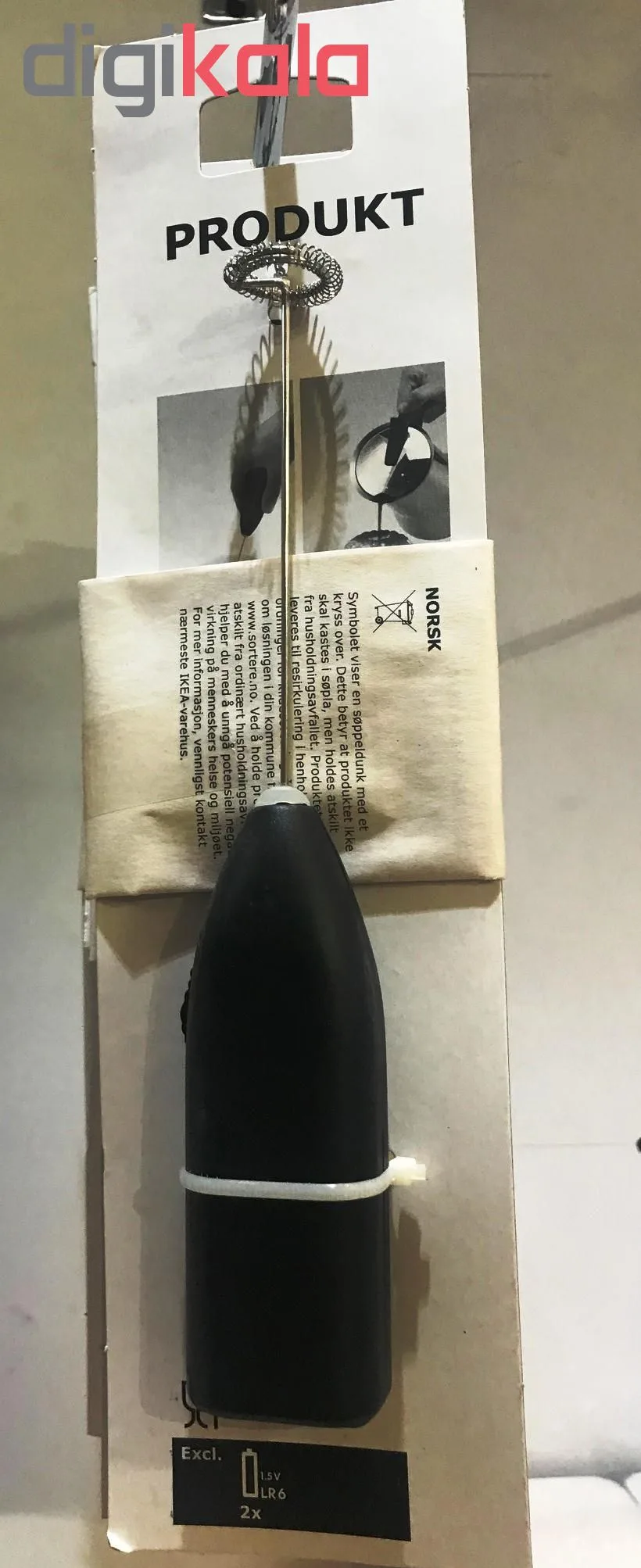 کف ساز شیر ایکیا مدل PRODUKT-ALKALISK