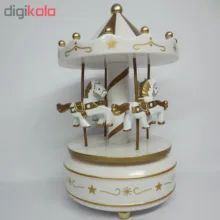 ماکت موزیکال کاروسل طرح چرخ و فلک مدل CR1