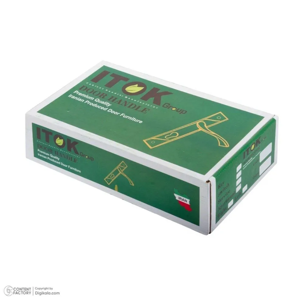دستگیره در راست باز شو ایتوک مدل SLVR1020SERVC مجموعه 2 عددی