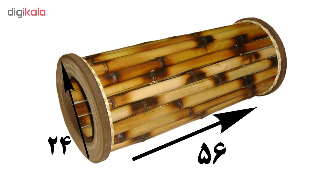 گلدان حصیر بافی بامبو کد ۱۲۰