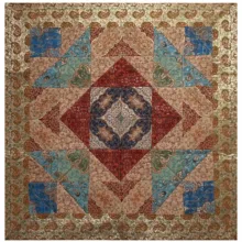 رومیزی ترمه طرح چهل تکه کد TRM4