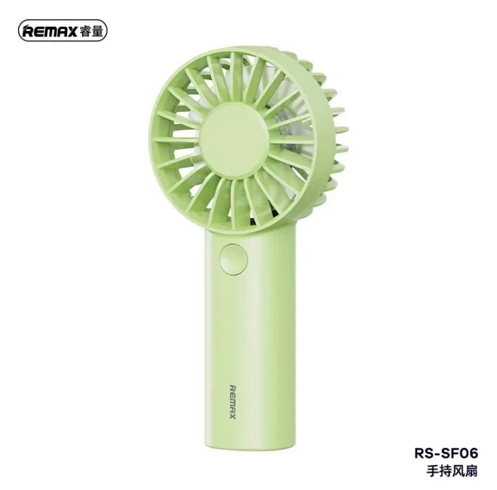 پنکه دستی ریمکس مدل RS-SF06 ظرفیت 1200 میلی آمپر ساعت