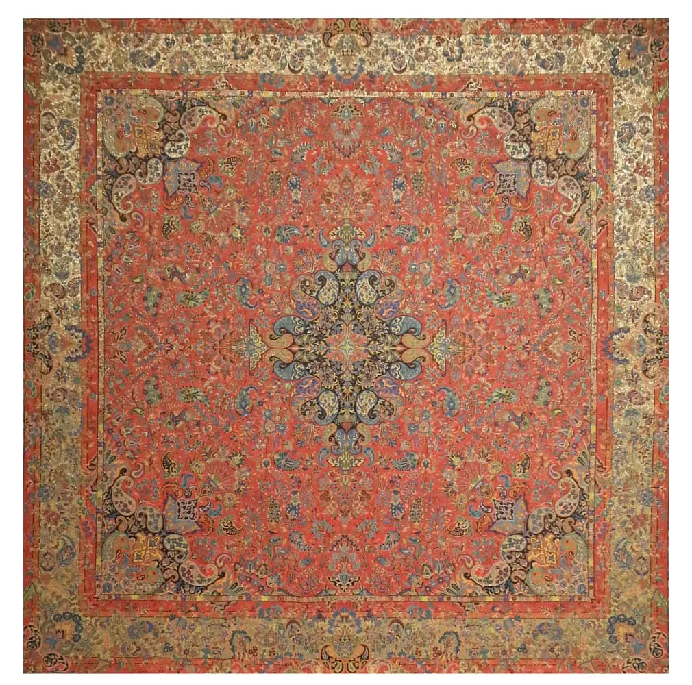رومیزی ترمه مدل سپهر کد TRM96