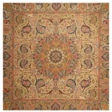 رومیزی ترمه مدل شهریار کد TRM109