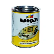 رنگ روغنی سفید مات الوان مدل 100 حجم 1000 میلی لیتر