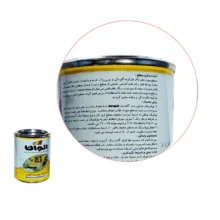 رنگ روغنی سفید مات الوان مدل 100 حجم 1000 میلی لیتر