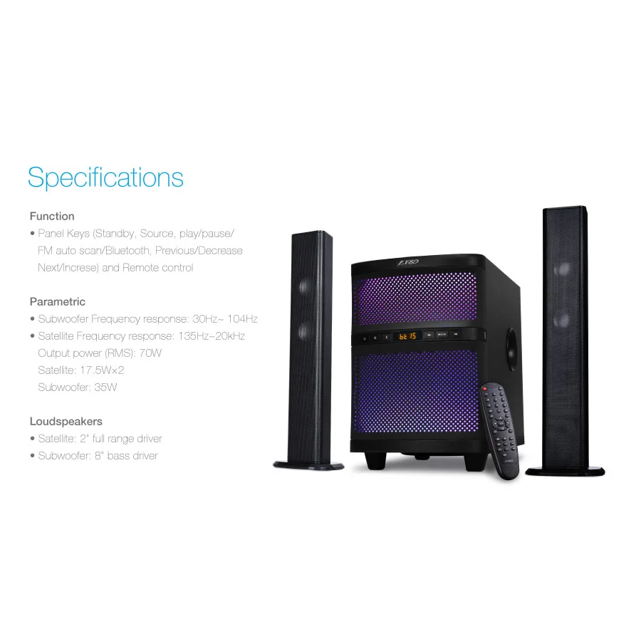 ساندبار فندا مدل T-200X