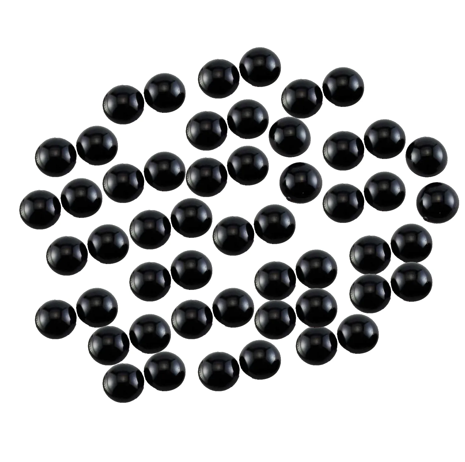 چشم عروسک طرح دایره ای مدل PIN50 بسته 50 عددی