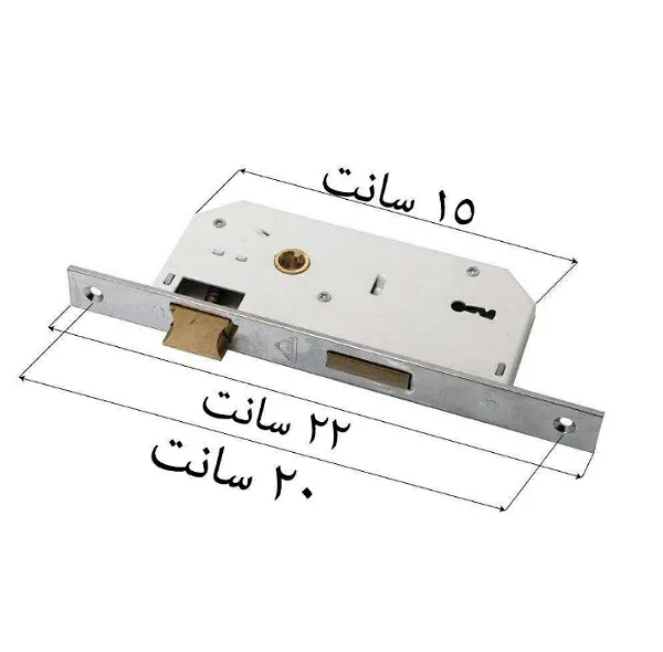 قفل درب دلتا کد 0320