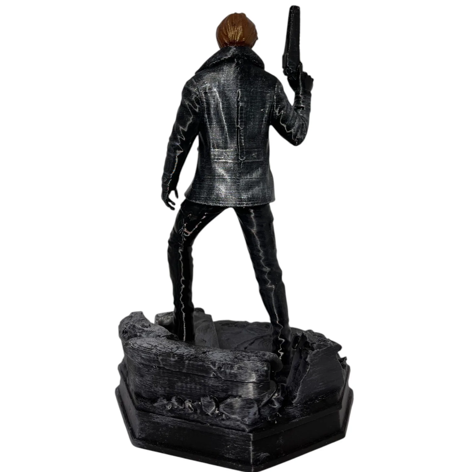 فیگور طرح لیان مدل leon s Kennedy ارتفاع ۲۰ سانتی متر