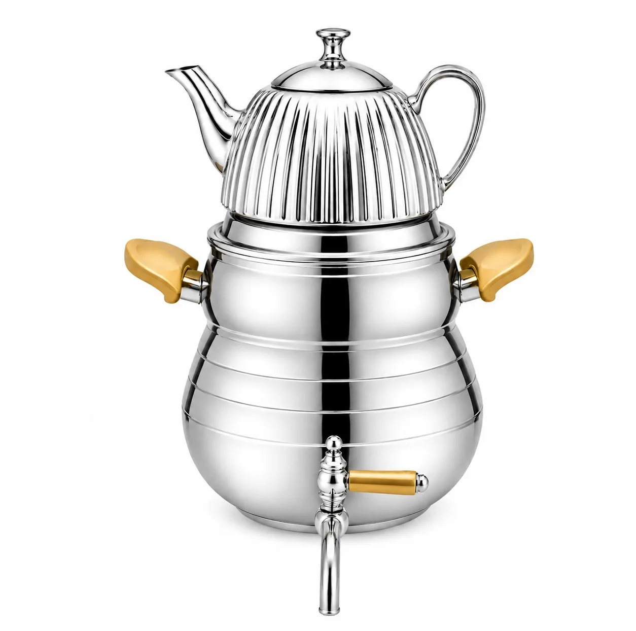 ست کتری و قوری سرهوم مدل 1016 گنجایش کتری 5 لیتر گنجایش قوری 0.5 لیتر