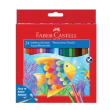 مداد آبرنگی 24 رنگ فابر کاستل مدل Aquarell