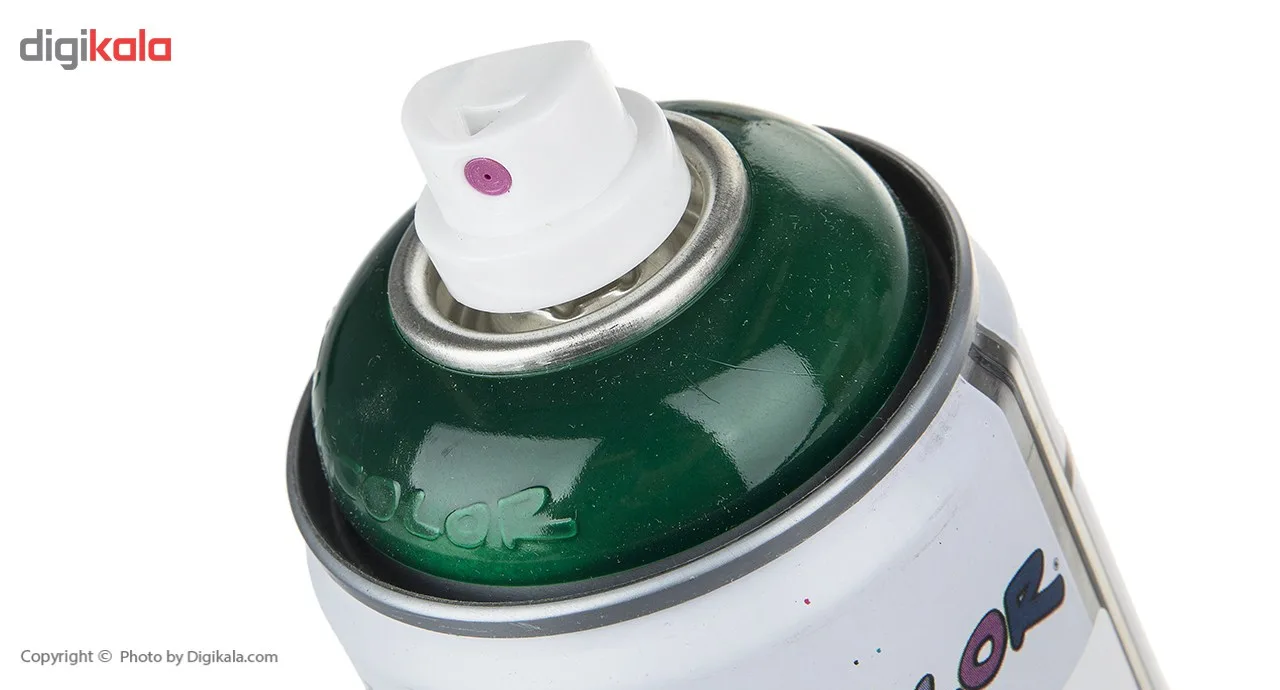 اسپری رنگ سبز دوپلی کالر مدل RAL 6005 حجم 400 میلی لیتر
