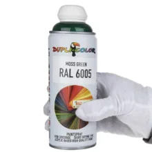 اسپری رنگ سبز دوپلی کالر مدل RAL 6005 حجم 400 میلی لیتر