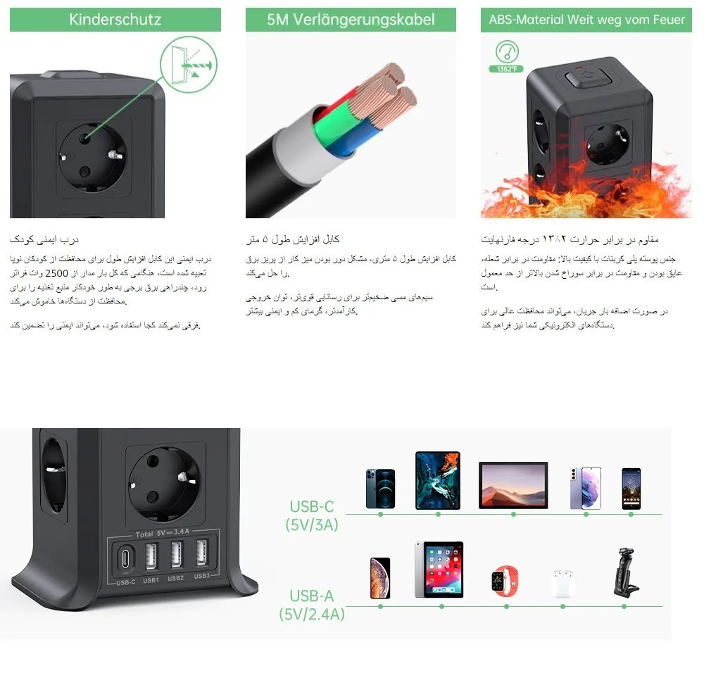چندراهی برق سامریور مدل ZYC03