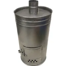 بخاری هیزمی مدل گرد 70cm