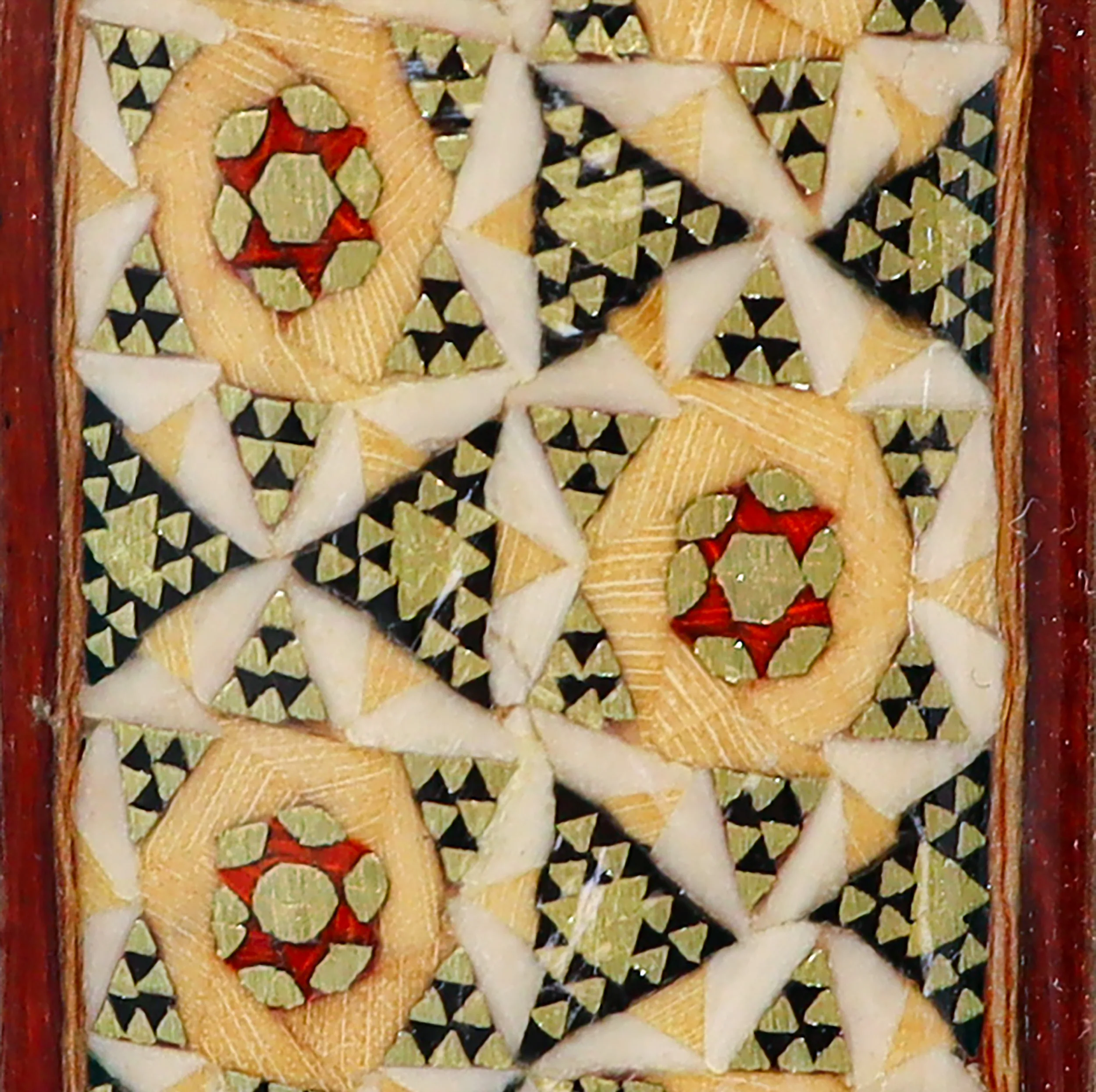آینه خاتم کاری چوبی صنایع دستی فاخر مدل الیپس طرح گل و مرغ برجسته کد 56p46-2f4Bl