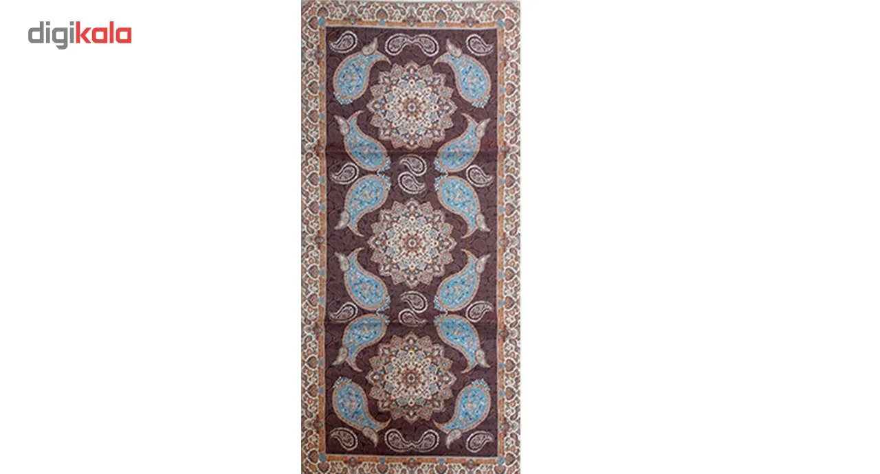 ست 4 تکه رومیزی ترمه ابریشمی کد 1008