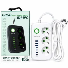 چندراهی برق مدل  E01-6PC