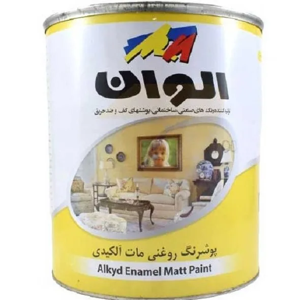 رنگ الوان روغنی آلکیدی سبز تیره مات کد 154 حجم 1000 میلی لیتر