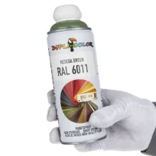 اسپری رنگ سبز دوپلی کالر مدل RAL 6011 حجم 400 میلی لیتر