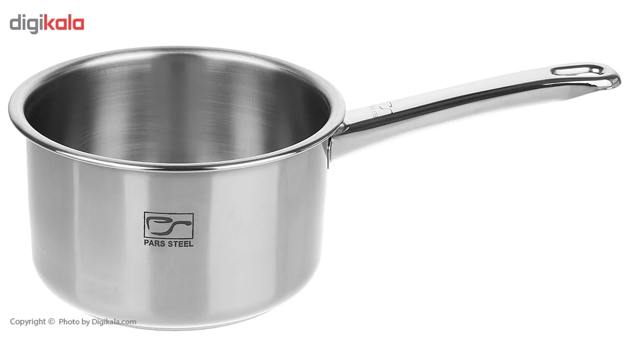 شیر جوش پارس استیل مدل کف سه لایه کد 160 سایز 16