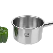شیر جوش پارس استیل مدل کف سه لایه کد 160 سایز 16