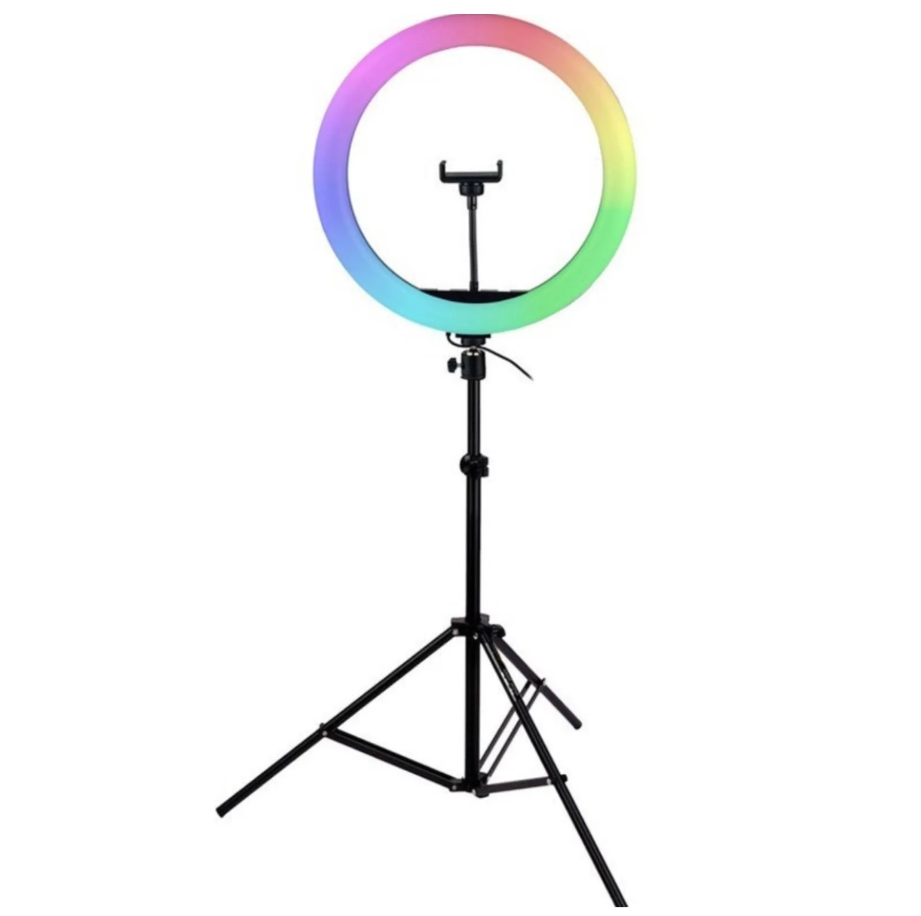 رینگ لایت مدل LJJ36 RGB به همراه سه پایه