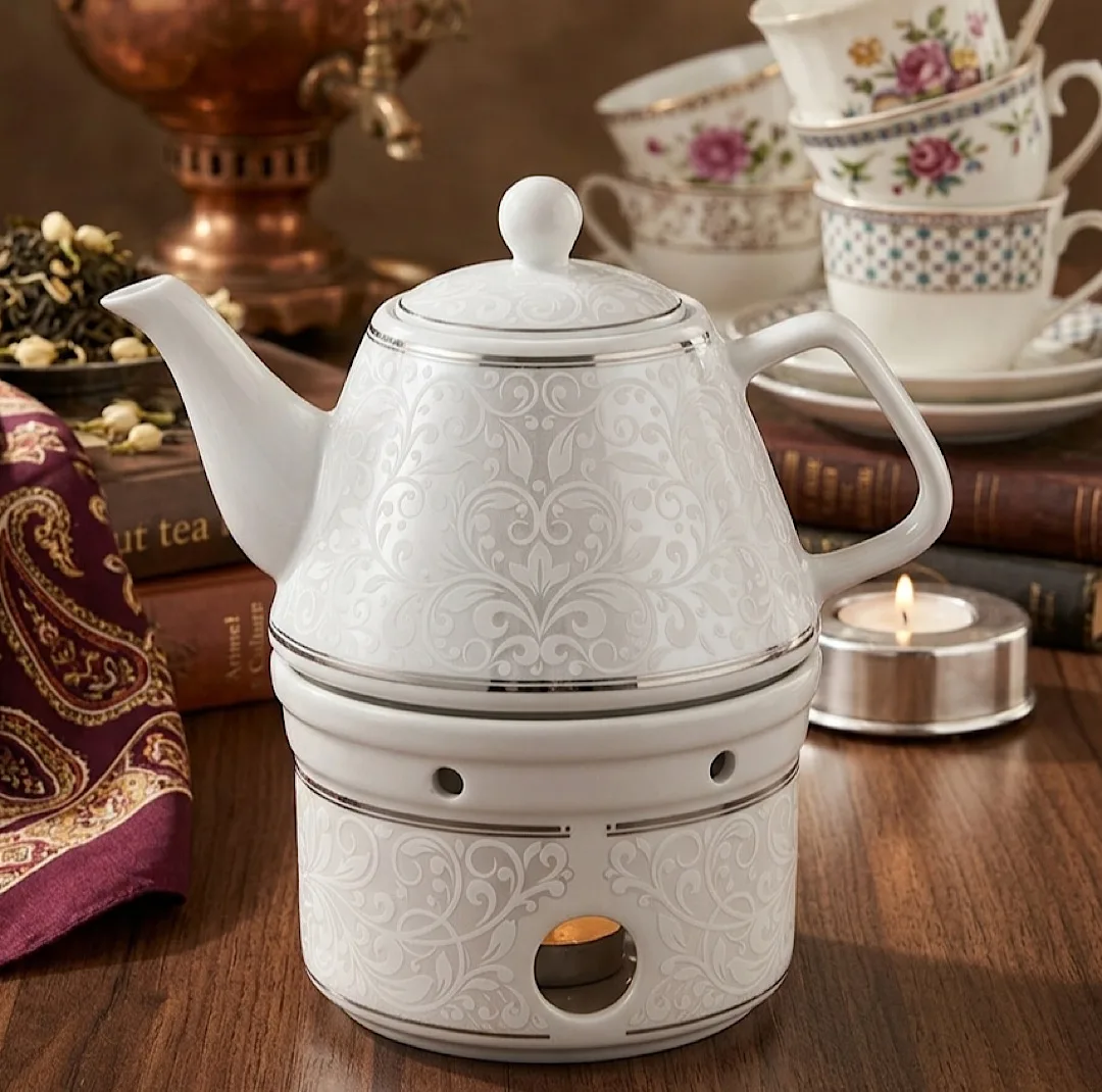 قوری و وارمر قوری شکس مدل 3400 گنجایش 700 میلی لیتر