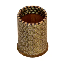 ست لوازم اداری رومیزی خاتم کاری کد kh04 مجموعه 4 عددی