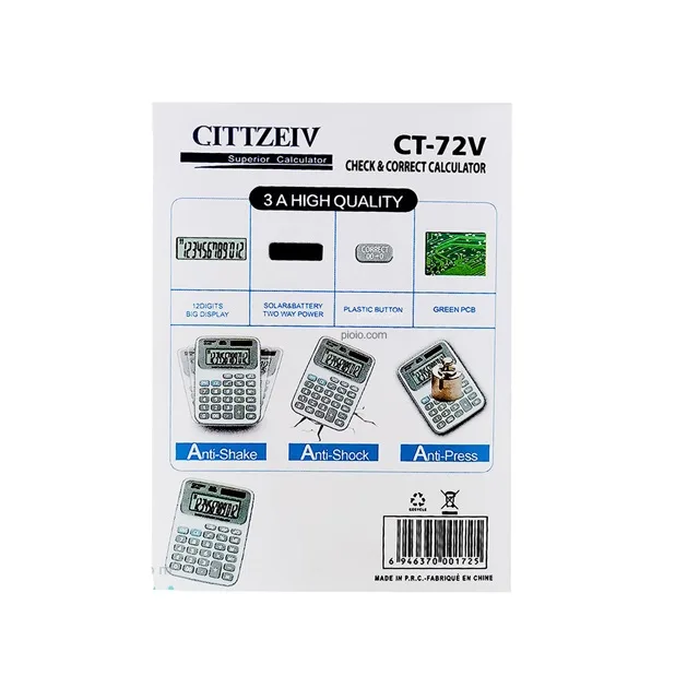 ماشین حساب سیتیزیو مدل CT-72V