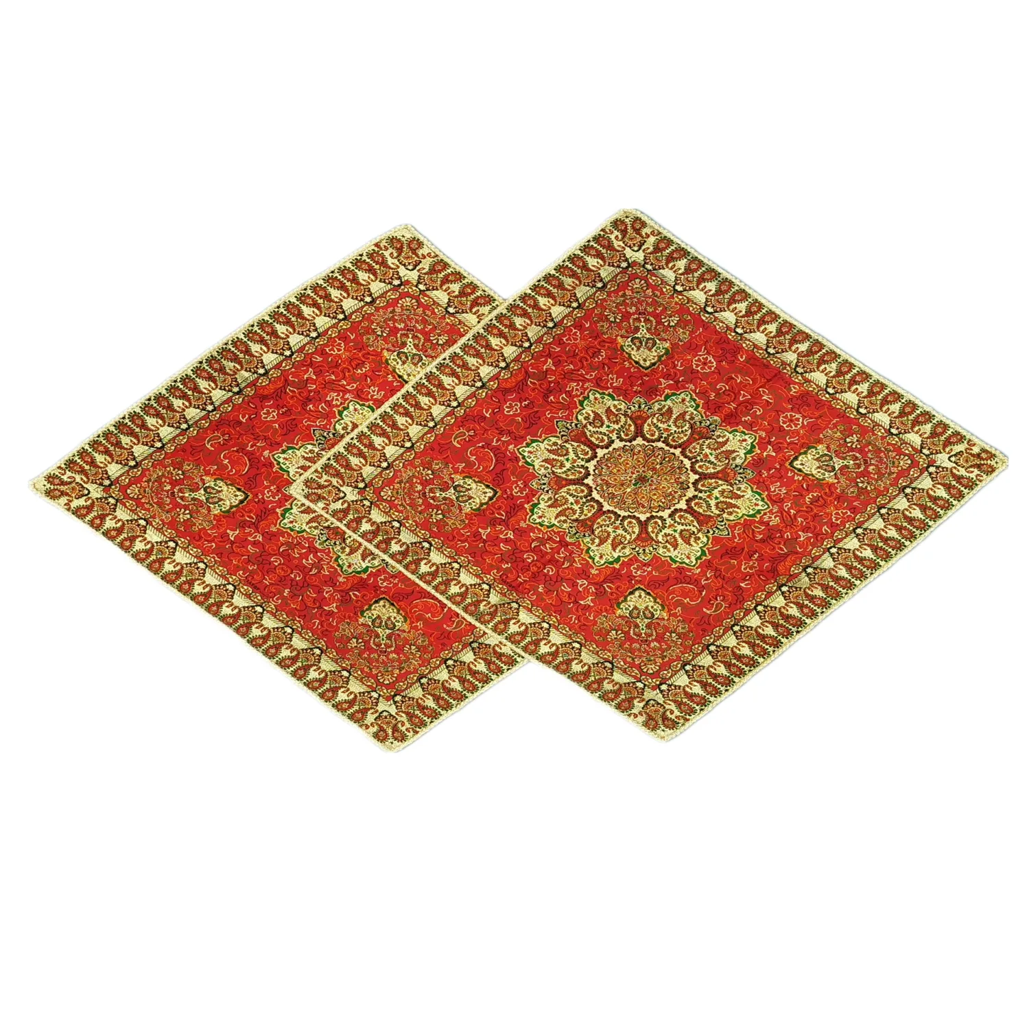 کوسن ترمه طرح مجنون بسته ۲ عددی